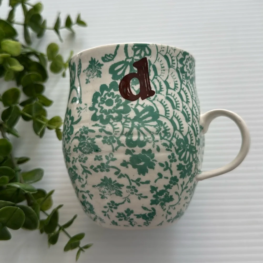 Anthropologie Mug Letter “c”